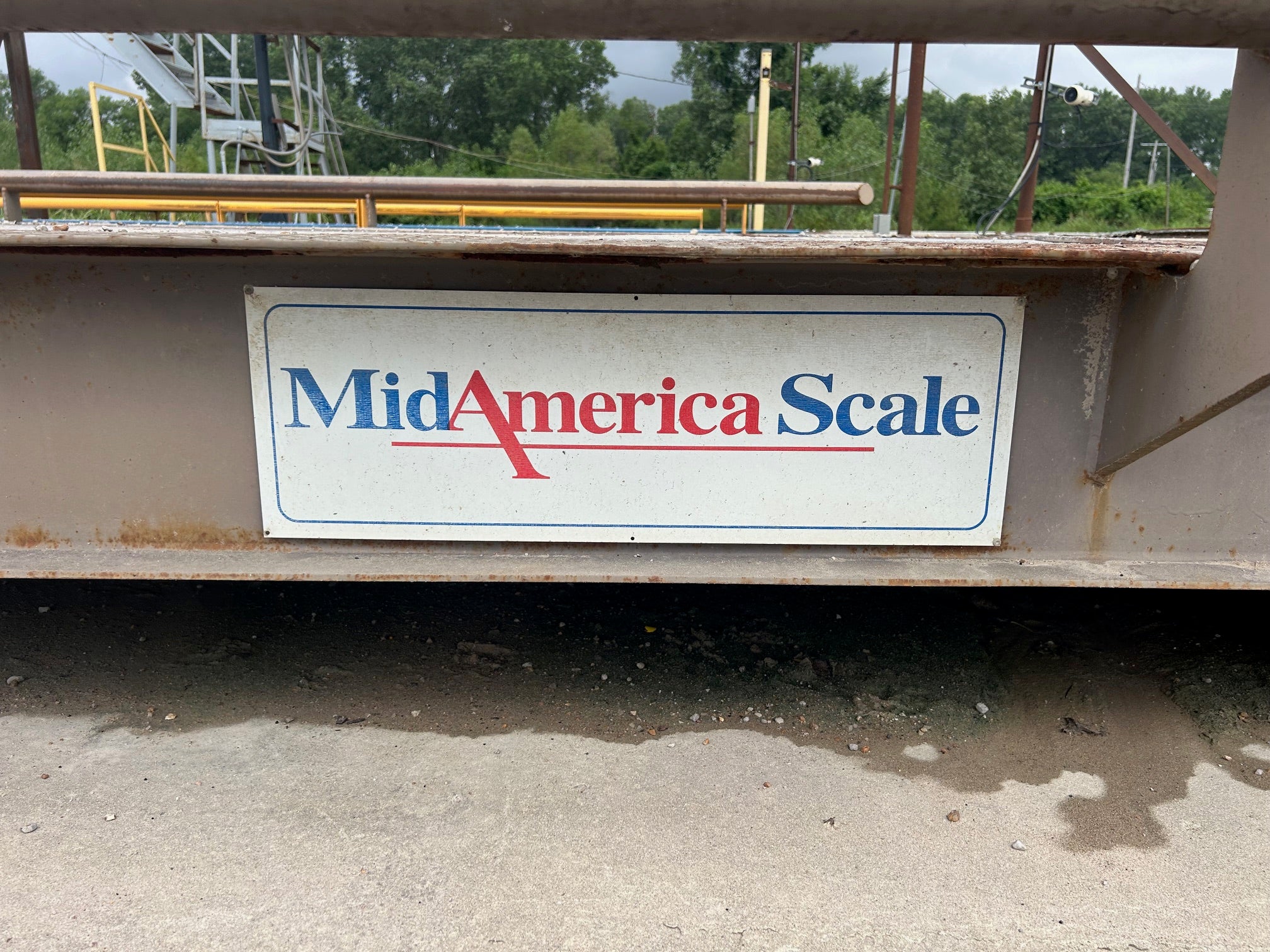 Used Mid America TS7011 Steel Deck Truck Scale - Located in Missouri