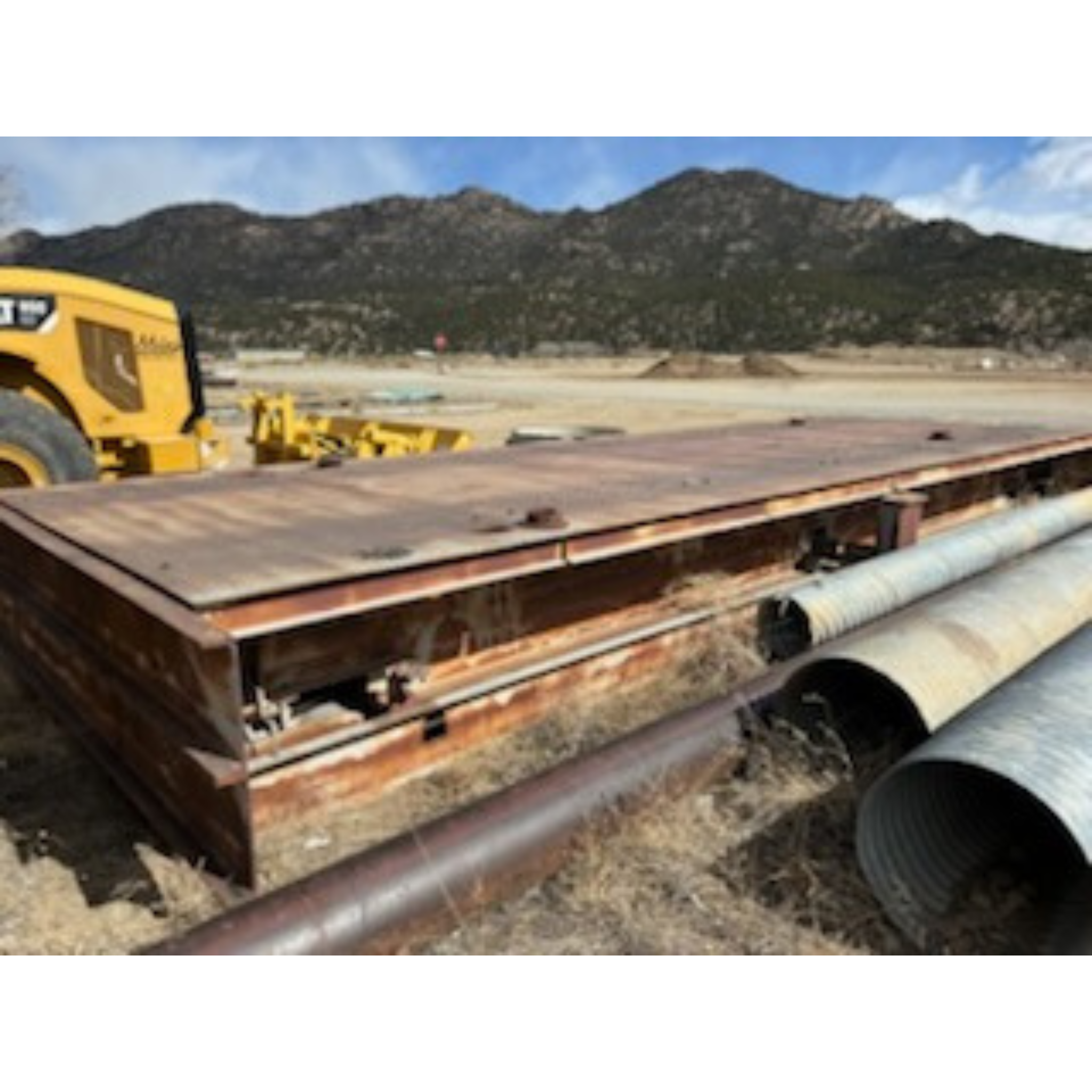 Used Fairbanks Morse 60x10 Steel Deck Truck Scale & House