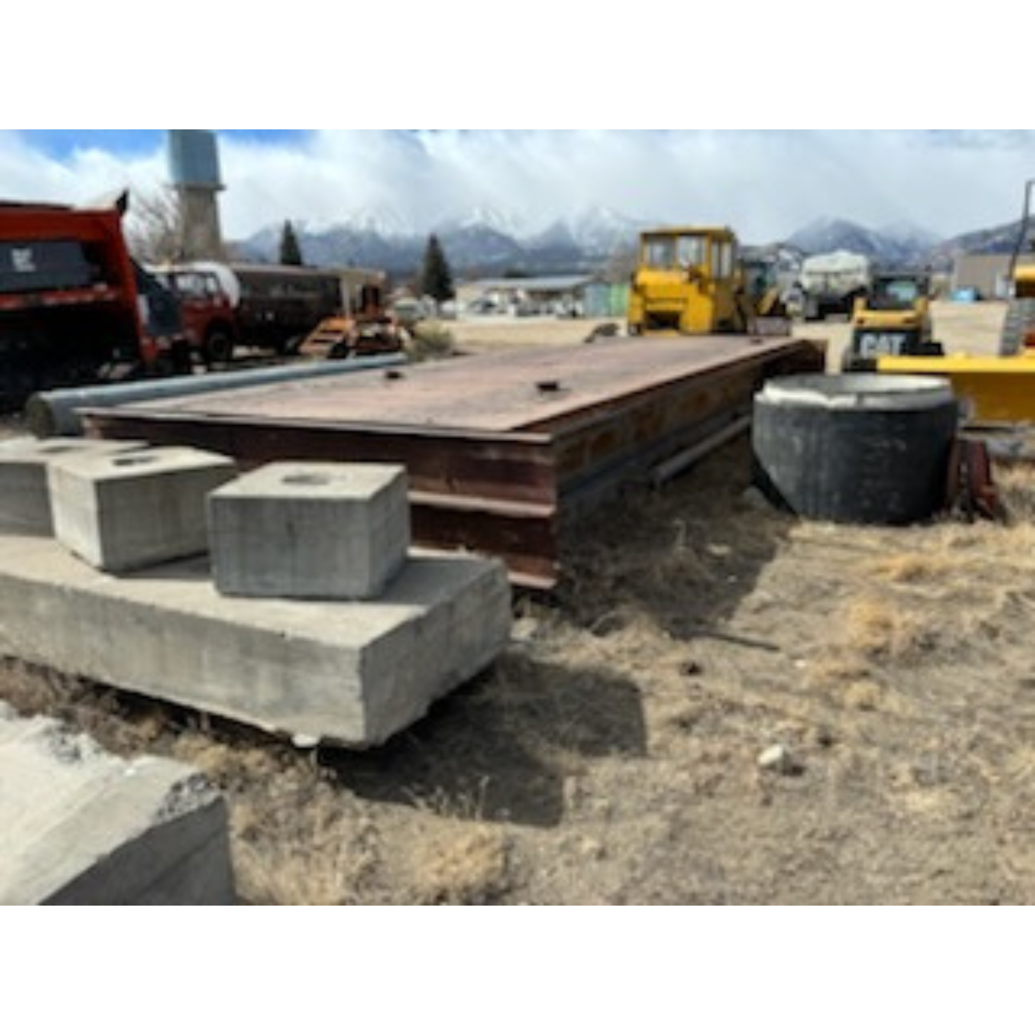 Used Fairbanks Morse 60x10 Steel Deck Truck Scale & House