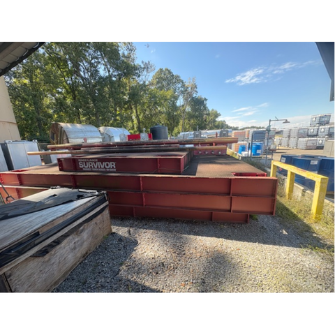 Used Rice Lake 70x11 OTR Survivor Steel Deck Truck Scale - Louisiana