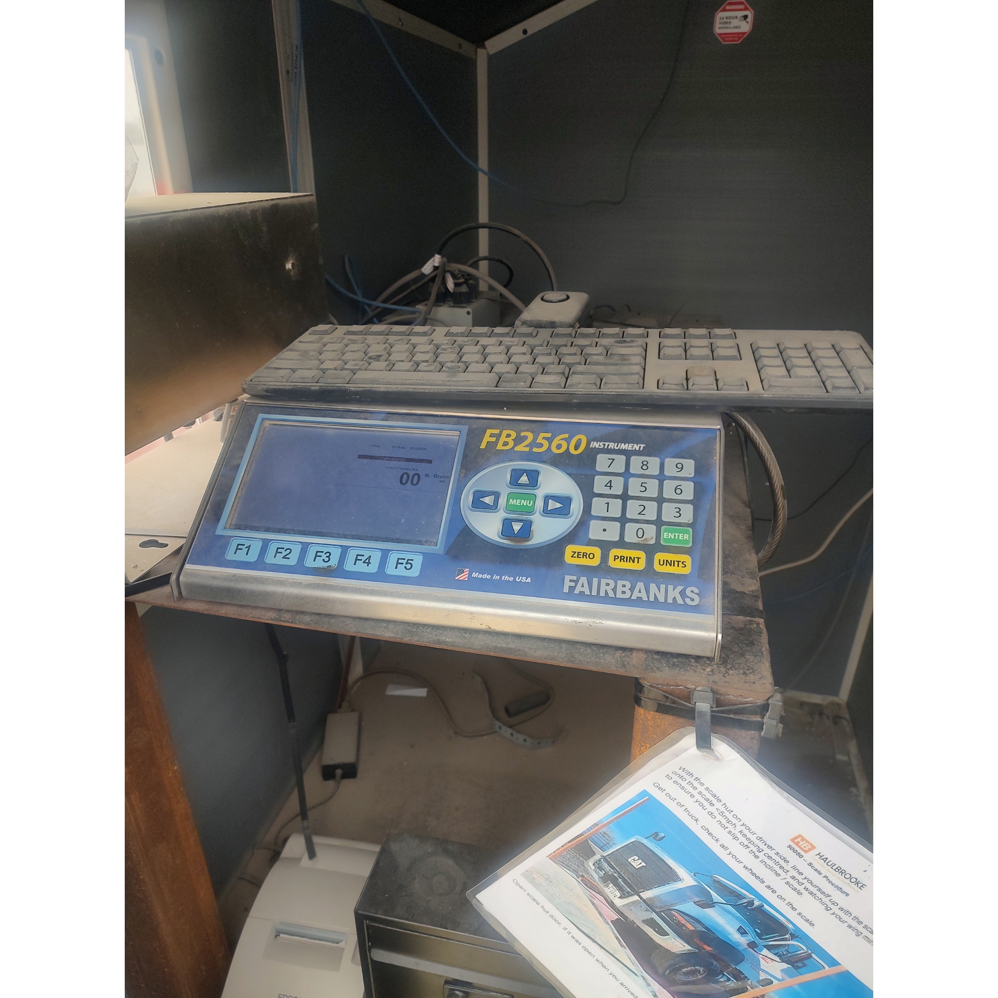 Used 2022 47' x 10' Fairbanks Talon HV SD Steel Deck Truck Scale — For Sale in Texas