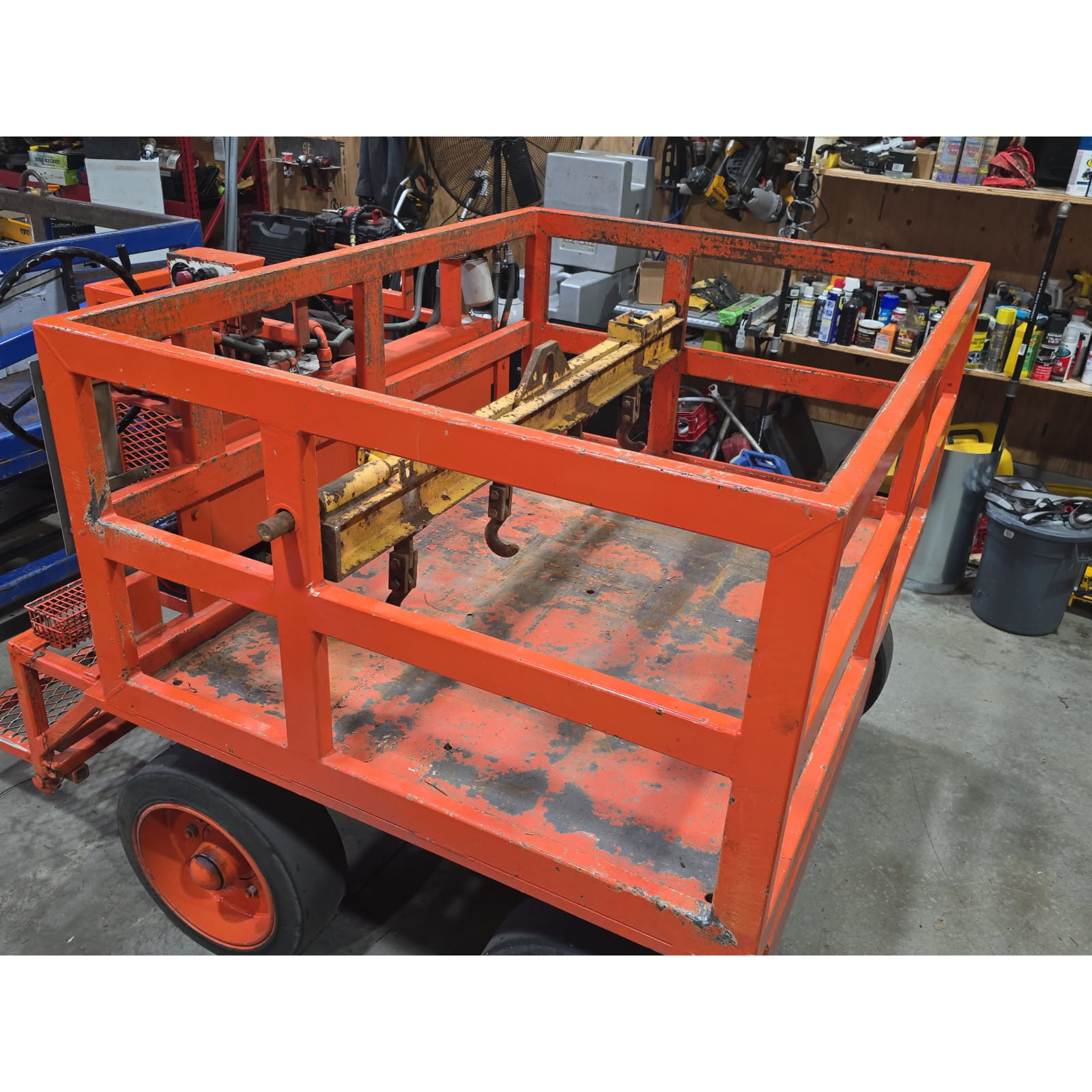 Used B-Tek BS4WTCM-5000 5,000 lb Cart Scale; Certified 2024 – For Sale in WA