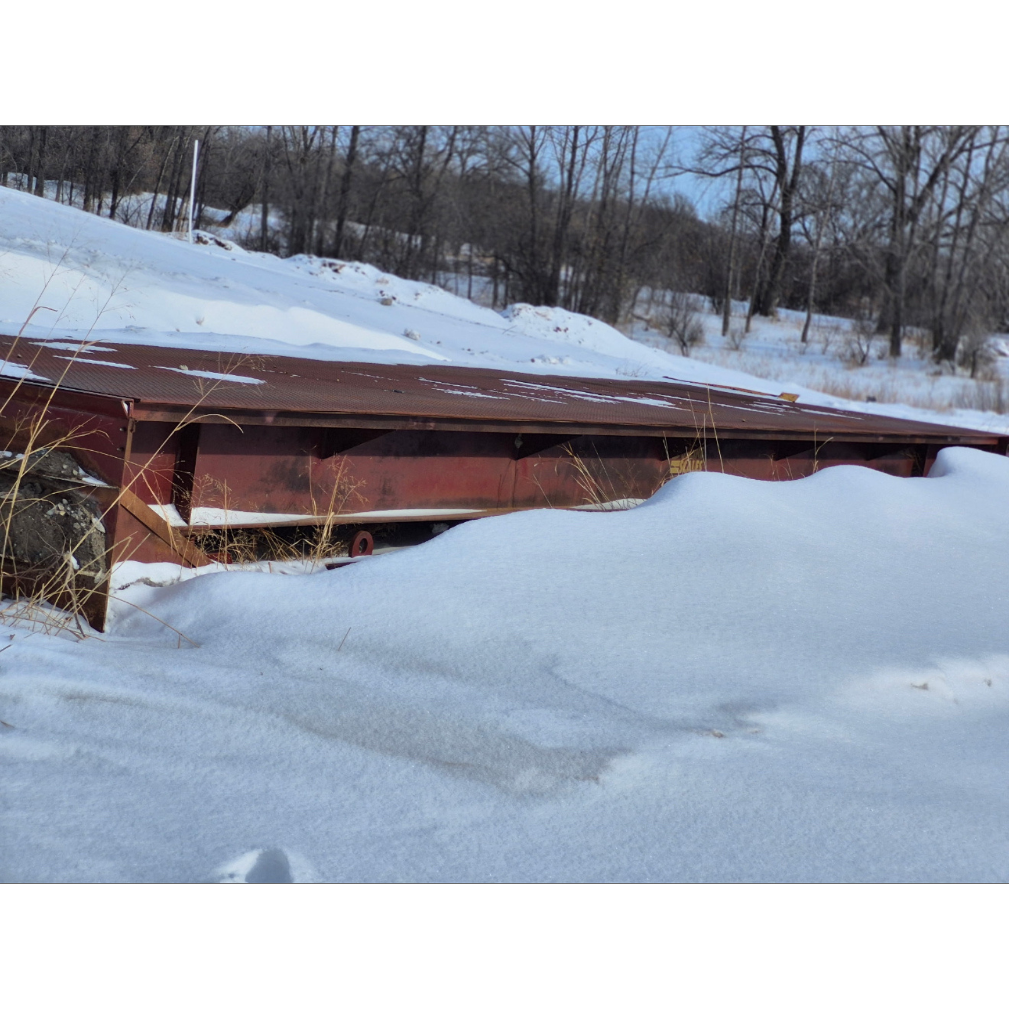 Used Durline 30' x 10' Steel Deck Truck Scale , 100,000 lb Capacity  Weighbridge with Load Cells - for Sale in North Dakota
