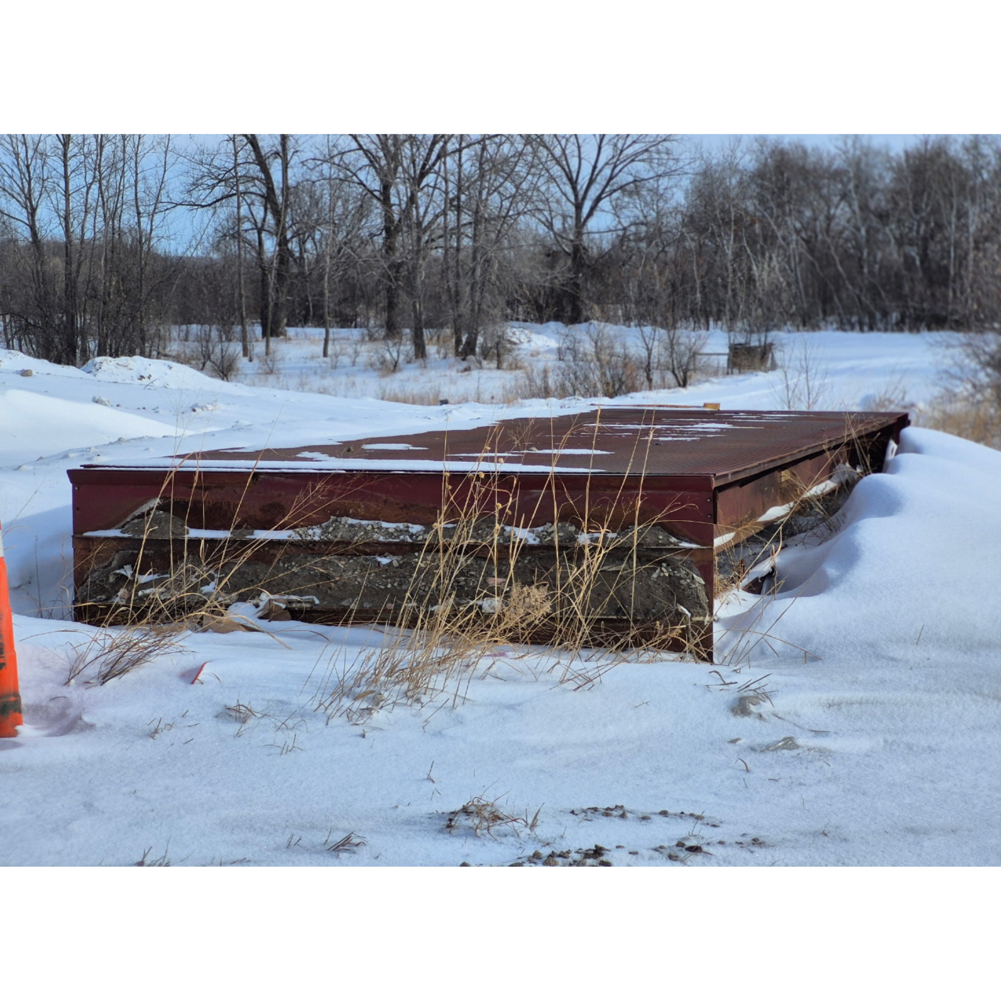 Used Durline 30' x 10' Steel Deck Truck Scale , 100,000 lb Capacity  Weighbridge with Load Cells - for Sale in North Dakota