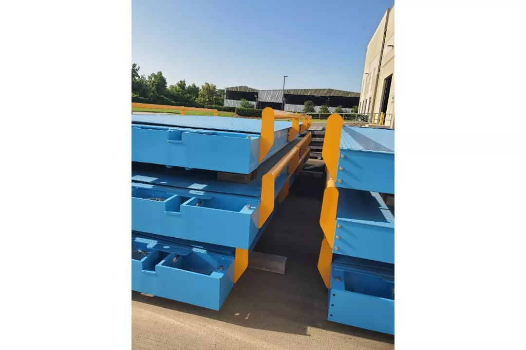 Avery Weigh-Tronix BMS truck scale modules and guide rails