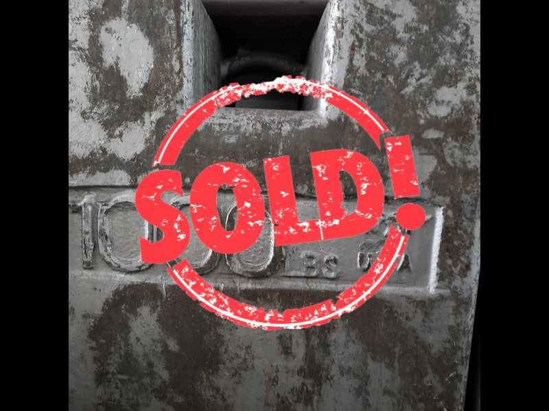 Used Test Weights 1,000 lb each - 16 available - For Sale in Florida