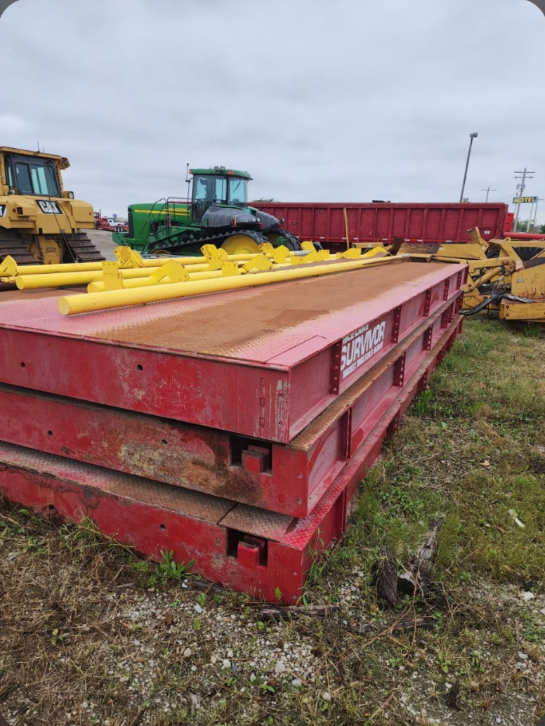 Used Rice Lake 70' × 11' OTR Steel Deck Truck Scale – with Optional Grain Dump Configuration