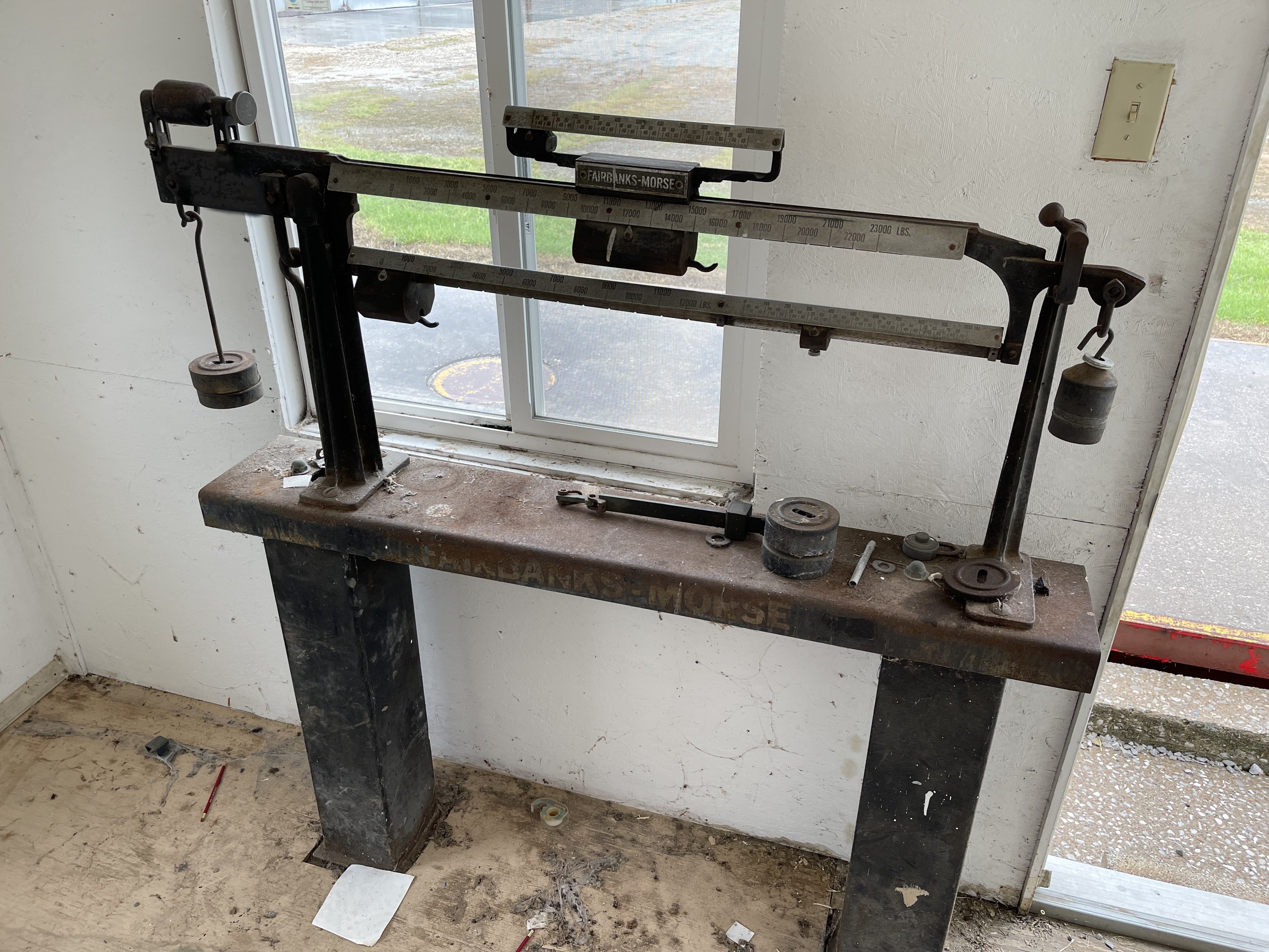 Used Fairbanks Mechanical Truck Scale, 22 x 10 - For Sale in Illinois