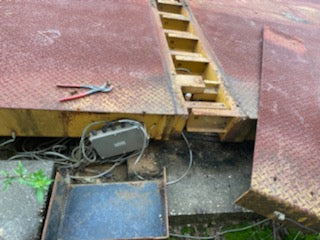 Used First Weigh 70 x 11 Steel Deck Truck Scale - For Sale in Alabama