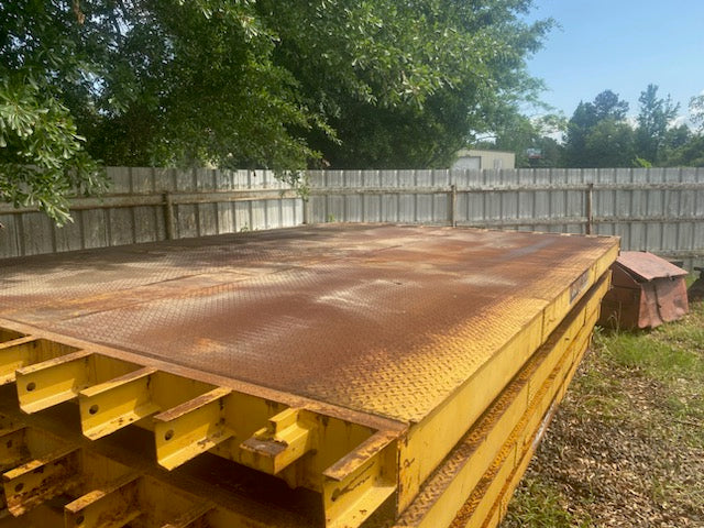 Used First Weigh 70 x 11 Steel Deck Truck Scale - For Sale in Alabama