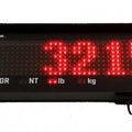 Kazel RM-470: LED Remote Display with built-in Stop & Go Traffic Light and Auto Learn Technology, 4.7" character, includes visor