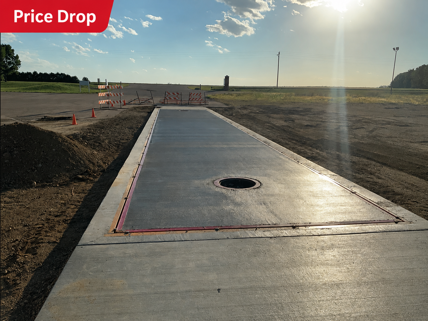 Advanced 6” Concrete Scale Pit Forms – 80’ x 12’ Complete Set w/ Panels & Brackets