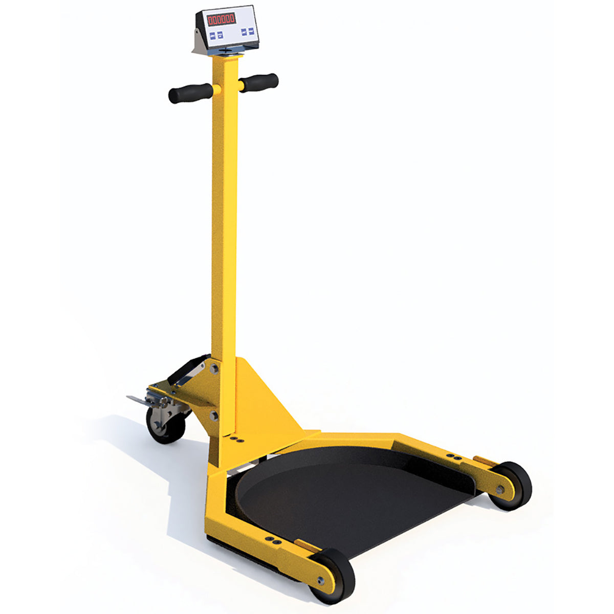 Pennsylvania Scale M6300-24R-1K Drum Bunny Portable Drum Scale 1000 lb x 0.2 lb with EXP7500 Indicator, Mild Steel