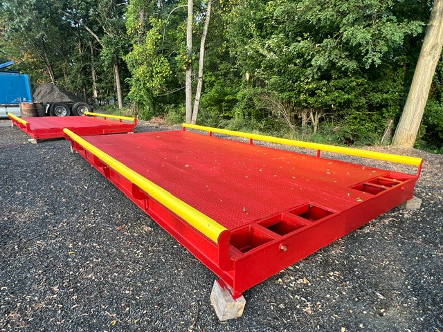 Used Active Scale Manufacturing AMD-1040-2-60-FD 40' x 10' Steel Deck Truck Scale for Sale in New Jersey