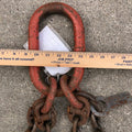 Used Crane Chain Set for Lifting Test Weights - Michigan