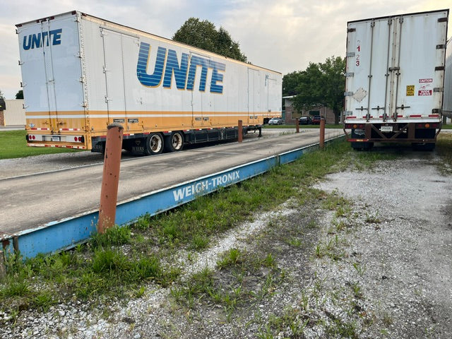 Used Avery Weigh-Tronix 70' x 10' Concrete Deck Truck Scale for Sale in Indiana