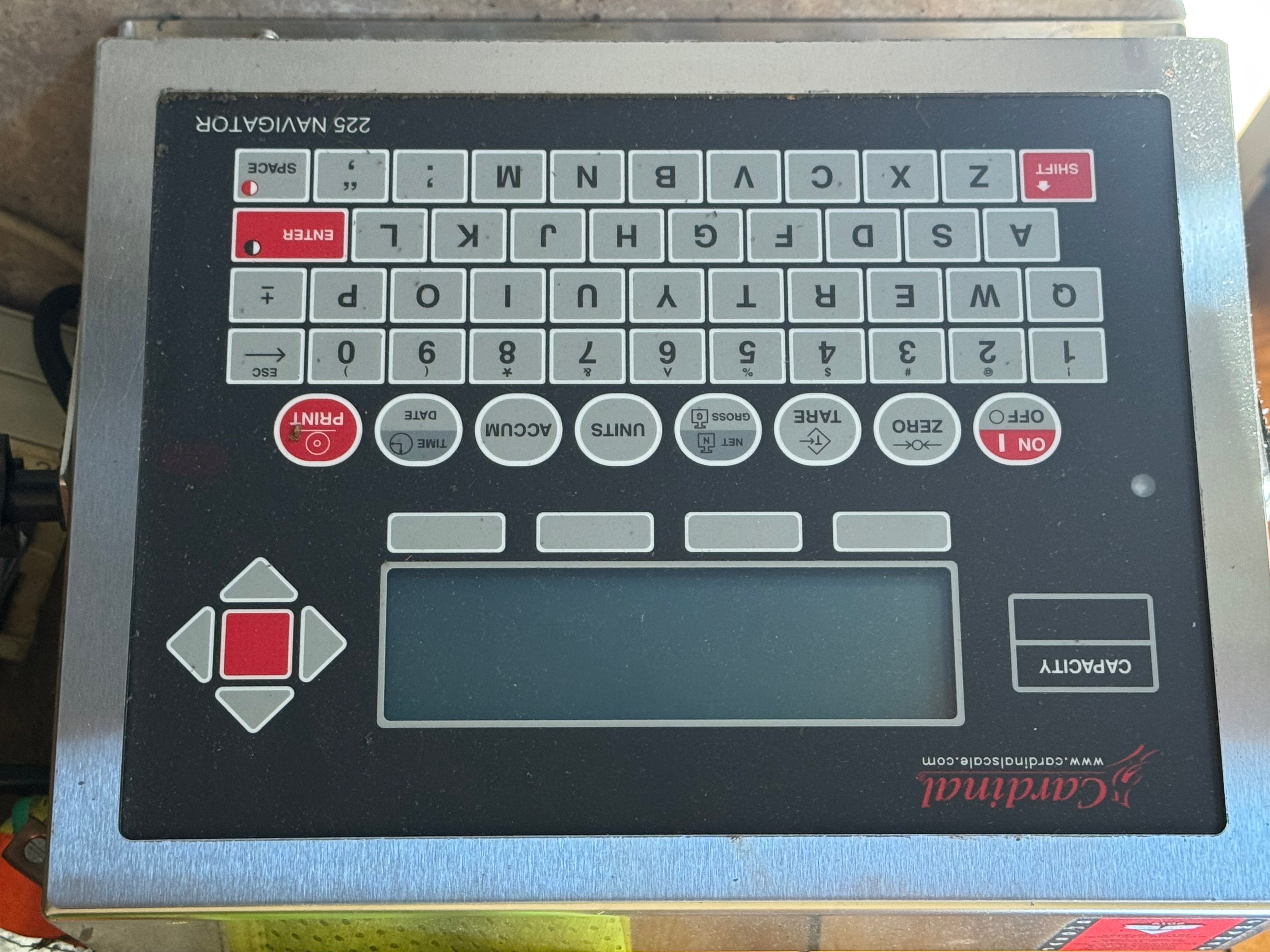 Used Cardinal PRC 70x11 Steel Deck Truck Scale - North Carolina