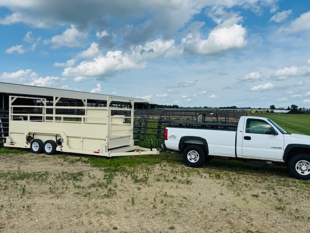 Like New 2018 Cardinal 8x18 Weight Wrangler Portable/ Mobile Livestock Scale- Located in IL.