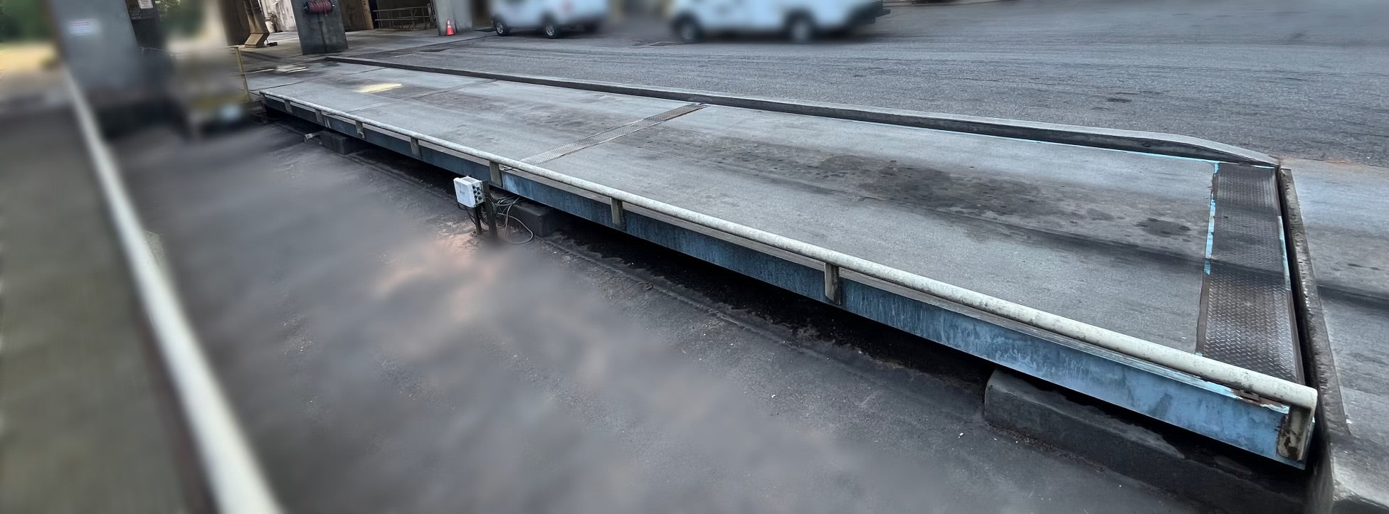 Used Cardinal 70x10 PRC Concrete Deck Truck Scale in GA