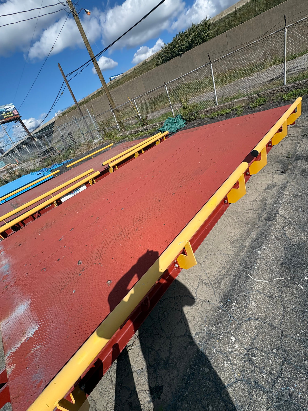 Used B-TEK 40' x 11' Steel Deck Truck Scale for Sale in New York