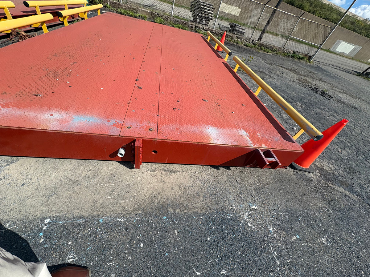 Used B-TEK 40' x 11' Steel Deck Truck Scale for Sale in New York