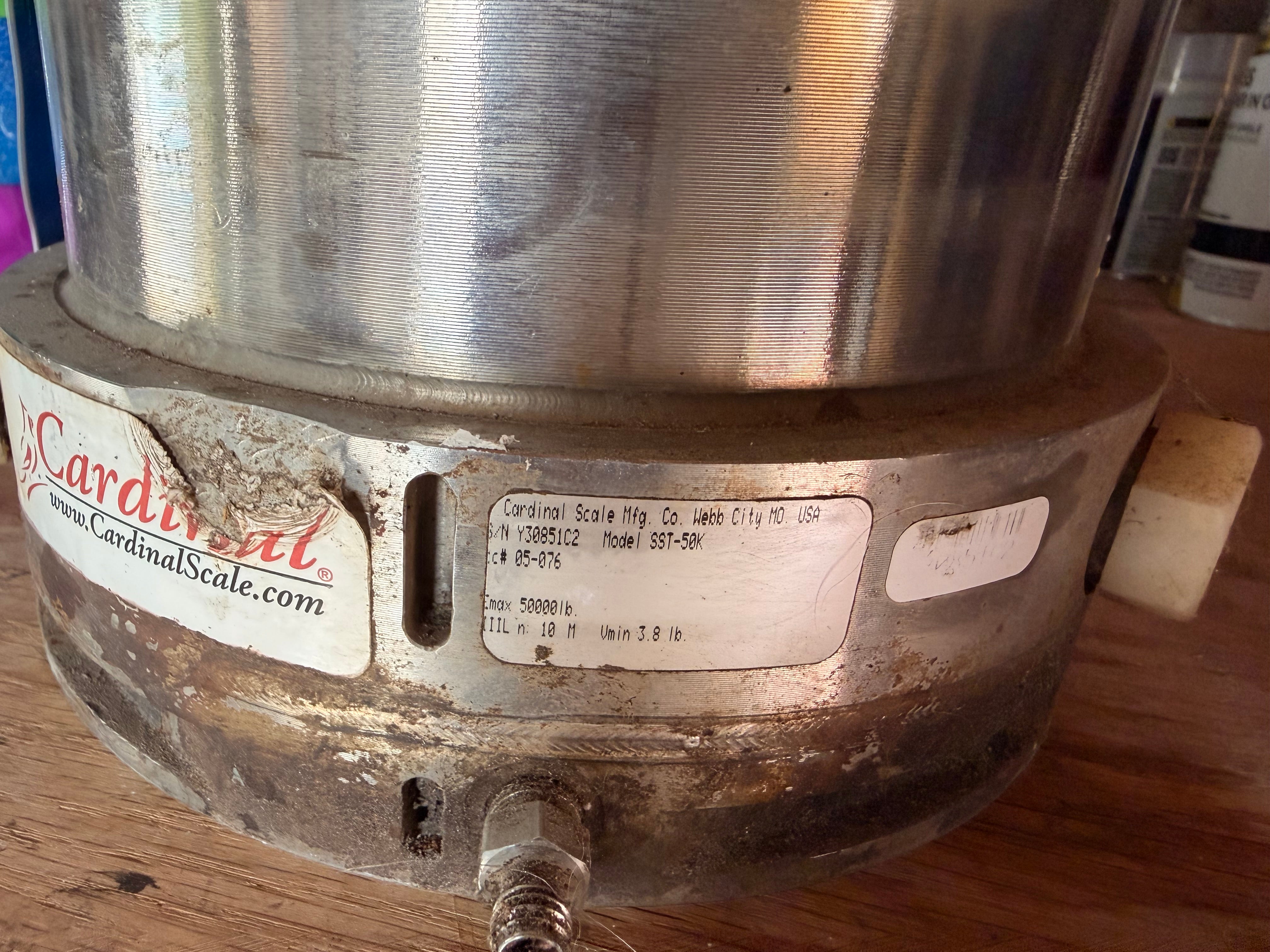 10 Used Cardinal Guardian Hydraulic SST 50K Load Cells for Sale in Ohio