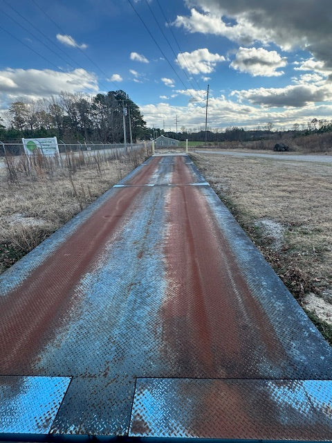 Used Avery Weigh-Tronix BridgeMont BMS 7011-100T Truck Scale – 70 ft x 11 ft | For Sale In North Carolina