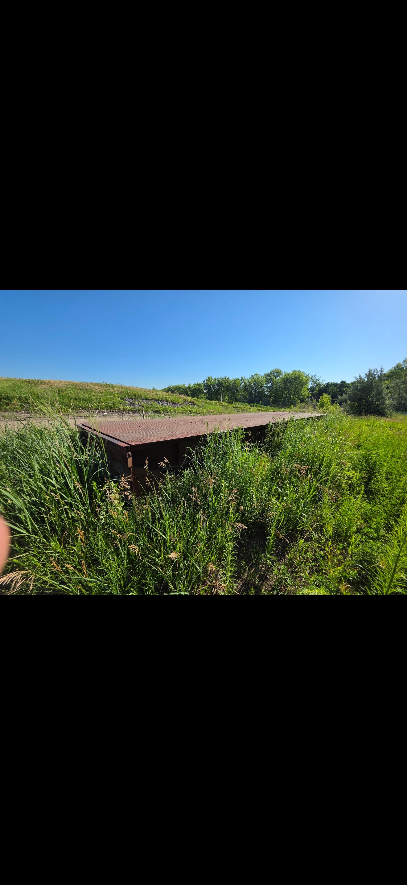 Used Durline 30' x 10' Steel Deck Truck Scale , 100,000 lb Capacity  Weighbridge with Load Cells - for Sale in North Dakota