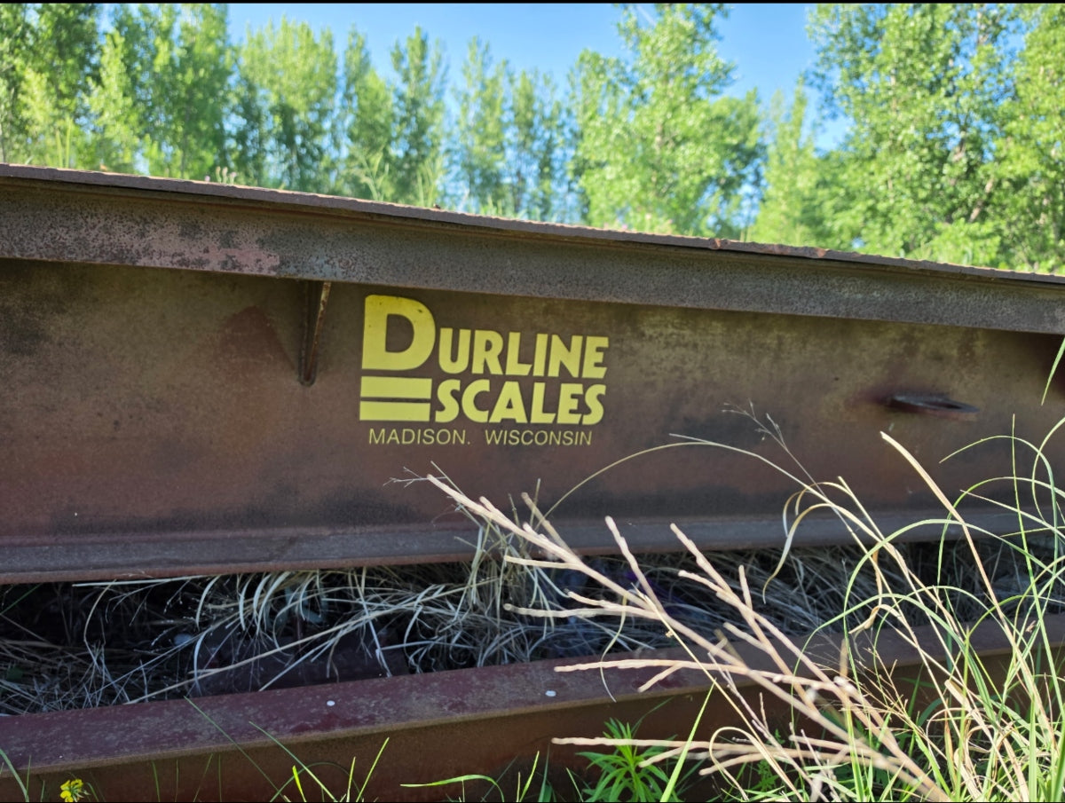 Used Durline 30' x 10' Steel Deck Truck Scale , 100,000 lb Capacity  Weighbridge with Load Cells - for Sale in North Dakota