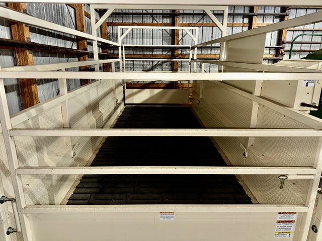 Like New 2018 Cardinal 8x18 Weight Wrangler Portable/ Mobile Livestock Scale- Located in IL.