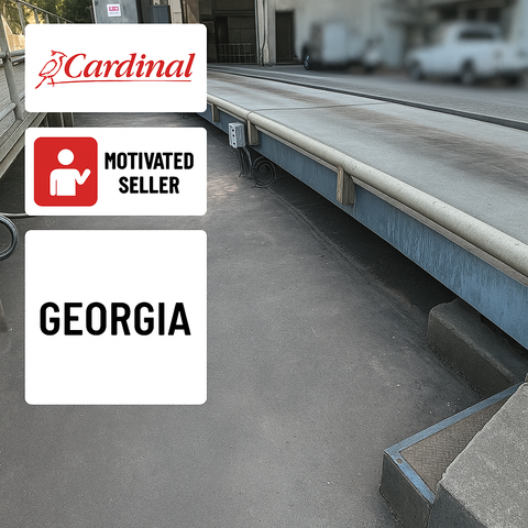 Used Cardinal 70x10 PRC Concrete Deck Truck Scale in GA