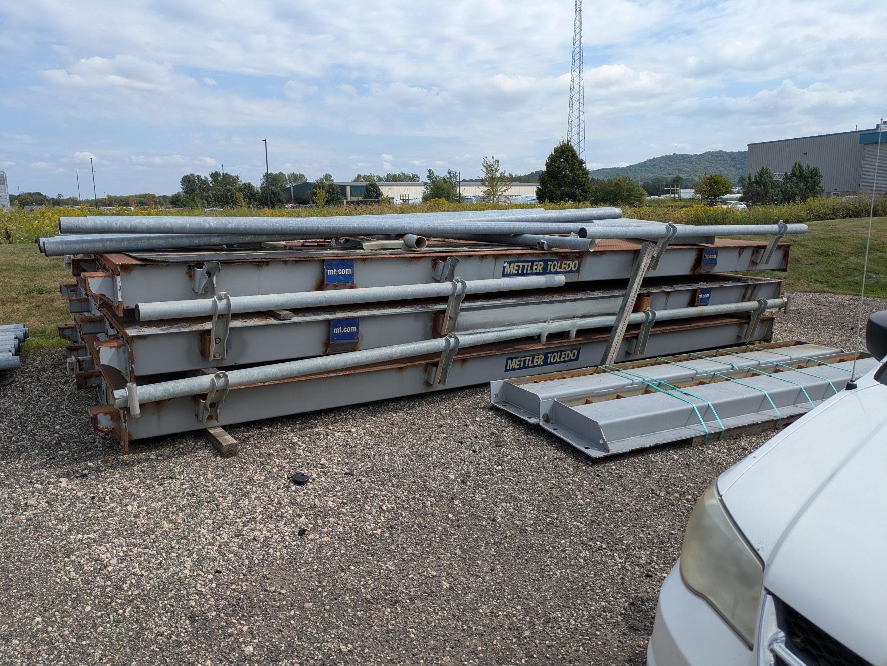 Used 2016 Mettler Toledo VTS231 70' x 11' Steel Deck Truck Scale for Sale in Wisconsin