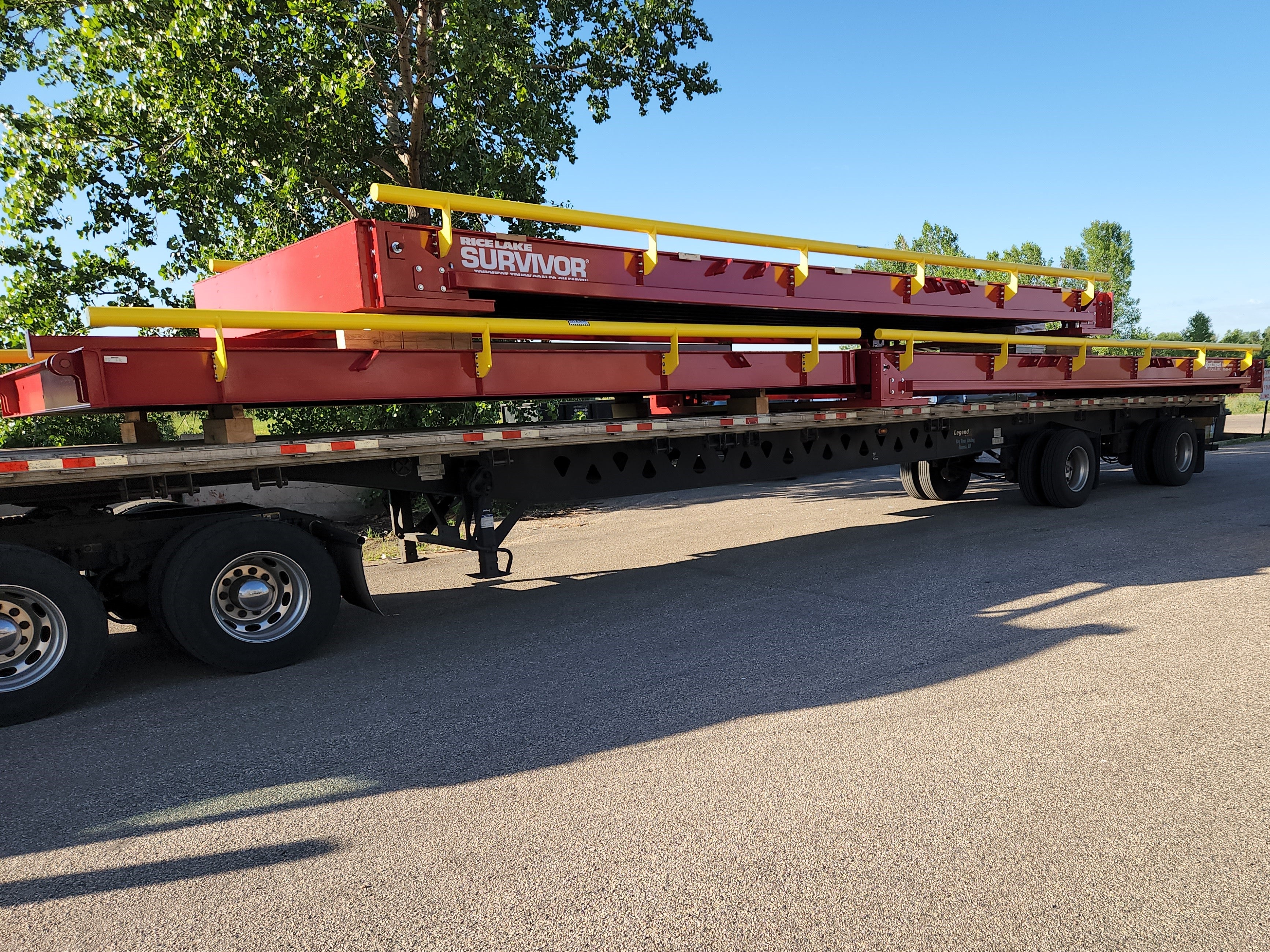 Rental – Rice Lake SURVIVOR ATV 80' x 11' Portable Truck Scale | Available in North Dakota, South Dakota, Montana, Minnesota & Wisconsin