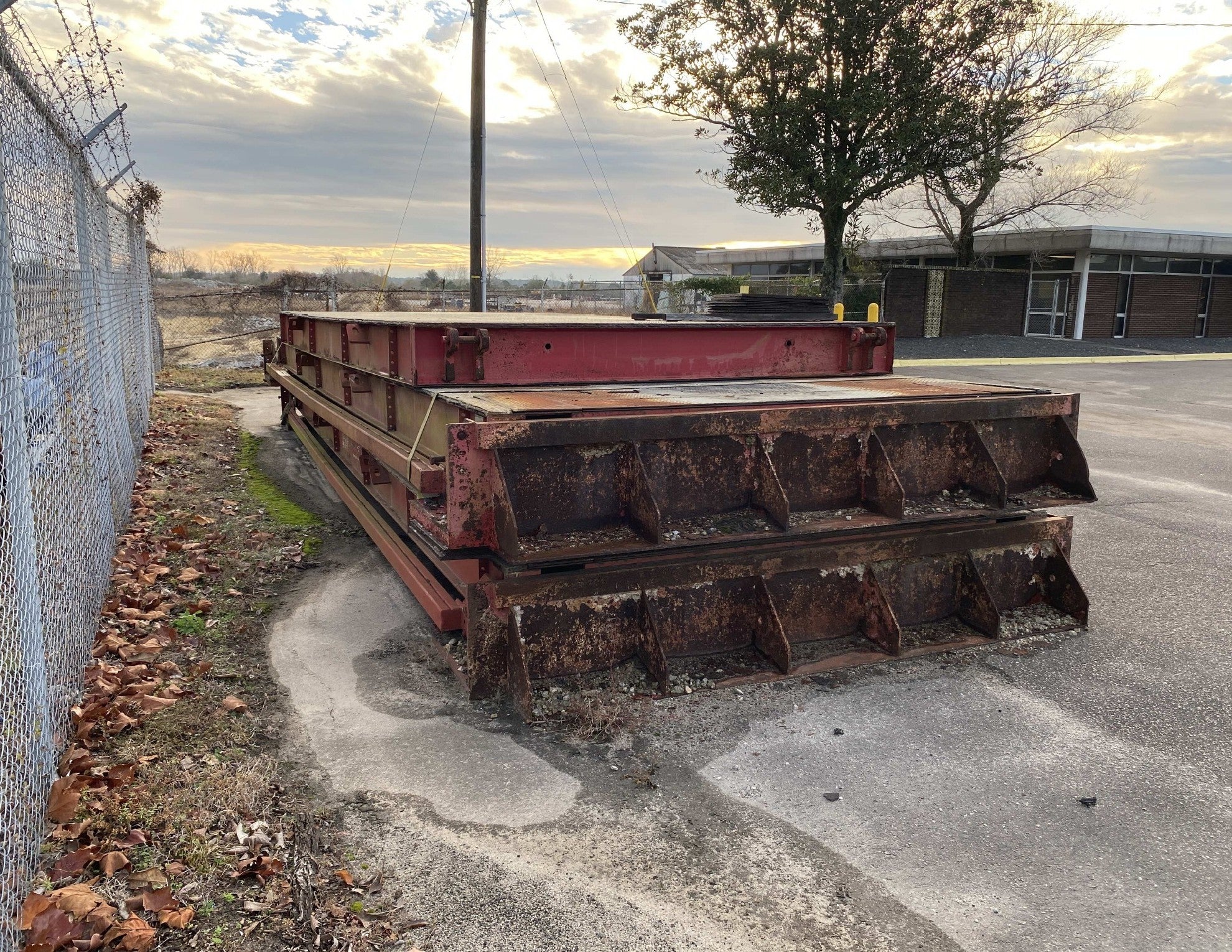 Used Rice Lake SURVIVOR ATV 80' x 10' Portable Steel Deck Truck Scale for Sale in North Carolina