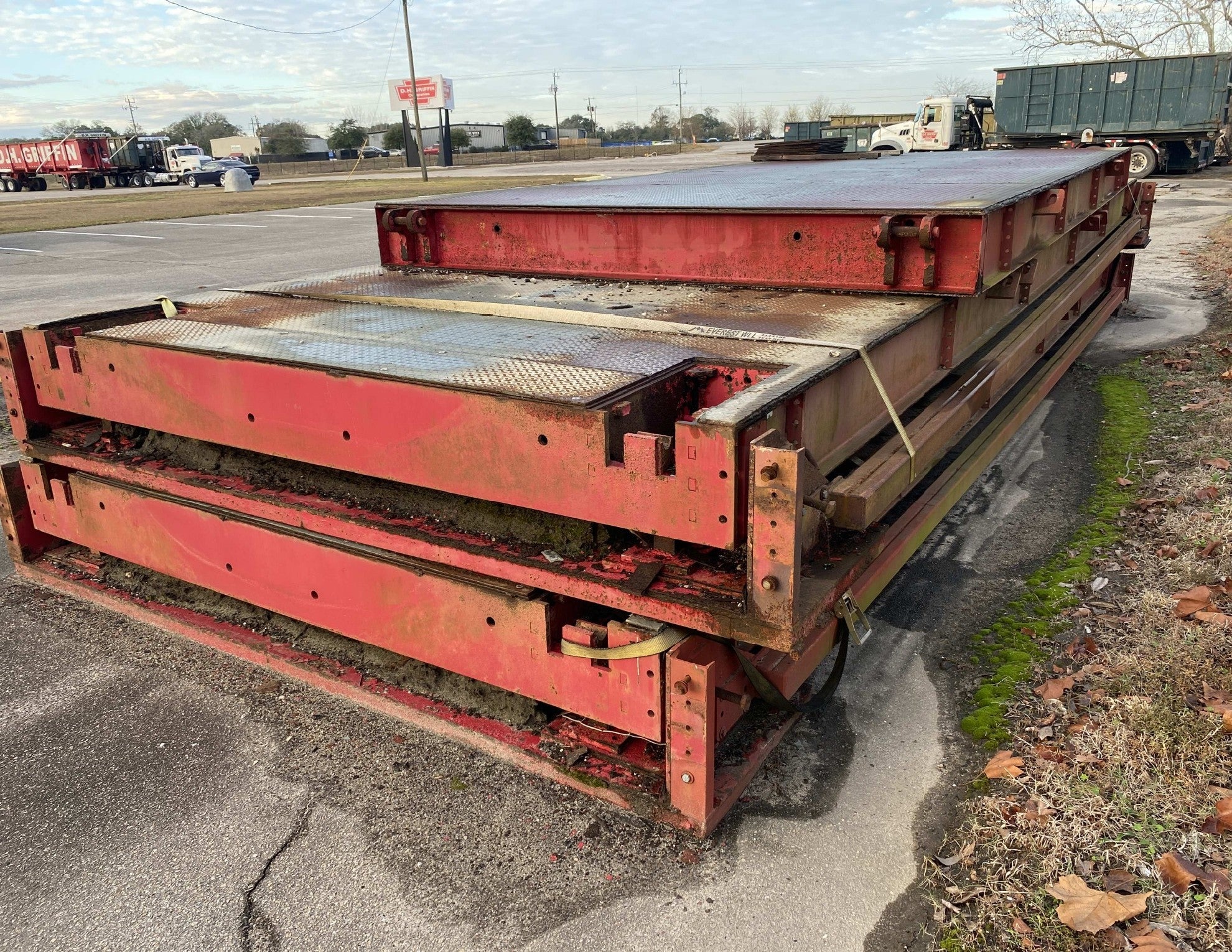 Used Rice Lake SURVIVOR ATV 80' x 10' Portable Steel Deck Truck Scale for Sale in North Carolina