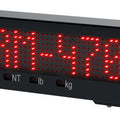 Kazel RM-470: LED Remote Display with built-in Stop & Go Traffic Light and Auto Learn Technology, 4.7" character, includes visor