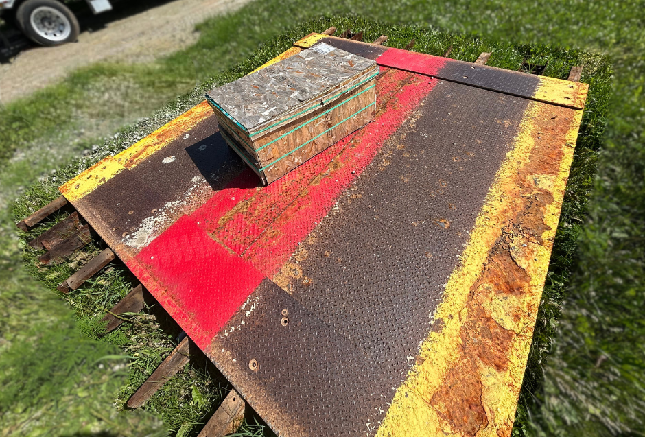 Used 2000 B-Tek 15x11 Axle Scale - Wisconsin