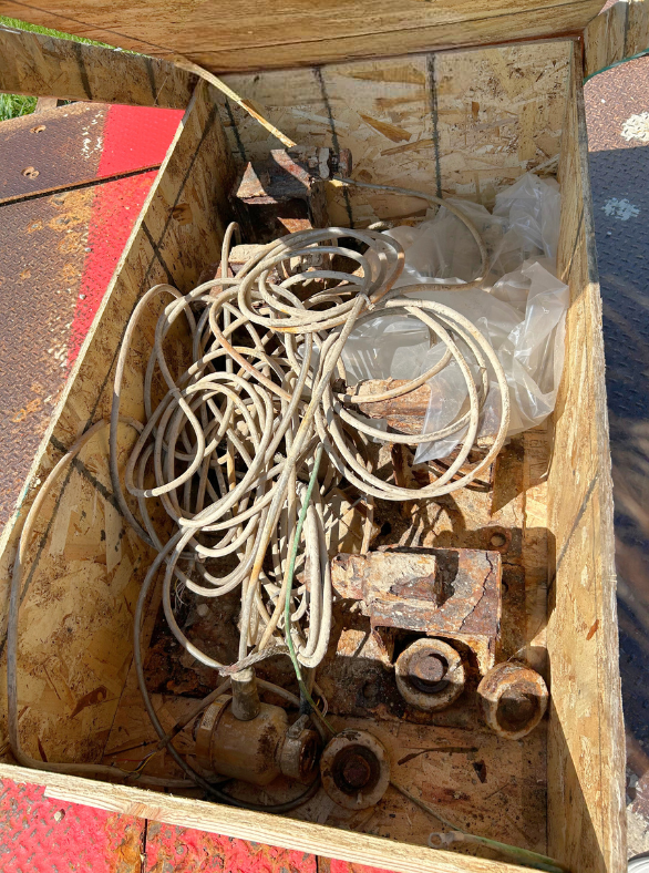 Used 2000 B-Tek 15x11 Axle Scale - Wisconsin