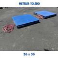 (2) Used Mettler Toledo PFA261 36x36 Floor Scales w. IND570 Scale Indicators - WA