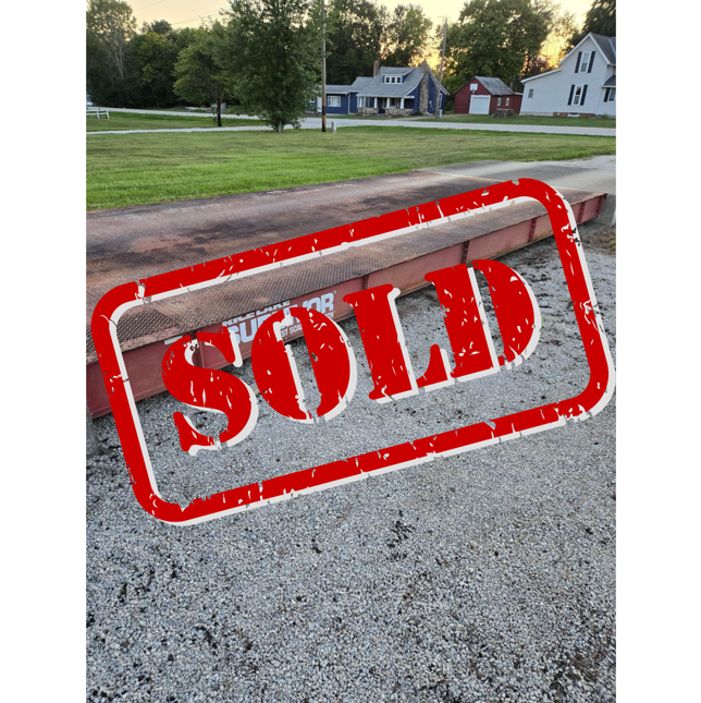 Used Rice Lake 24x10 Steel Deck Truck Scale - Located in OH