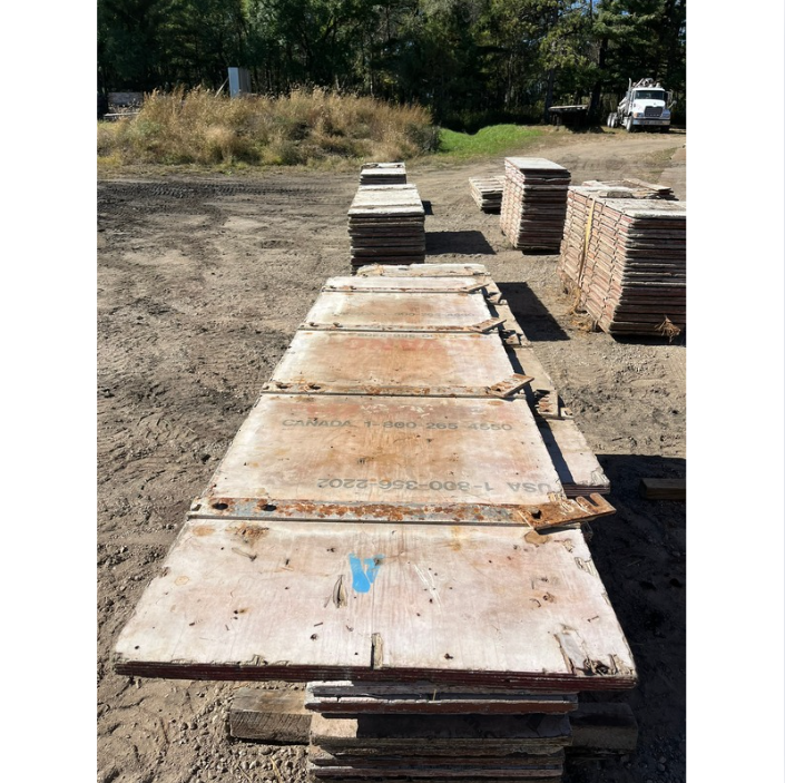 Advanced 6” Concrete Scale Pit Forms – 80’ x 12’ Complete Set w/ Panels & Brackets