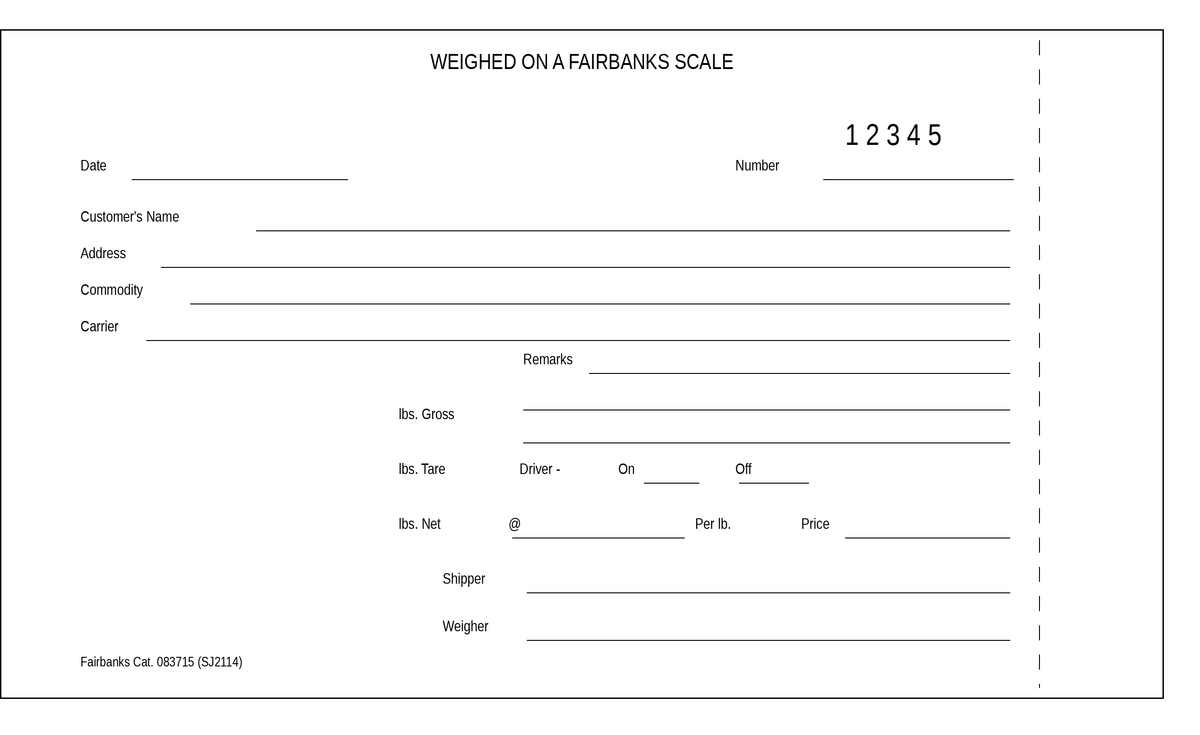 SJ-2114 2-Part Scale Tickets – 083715