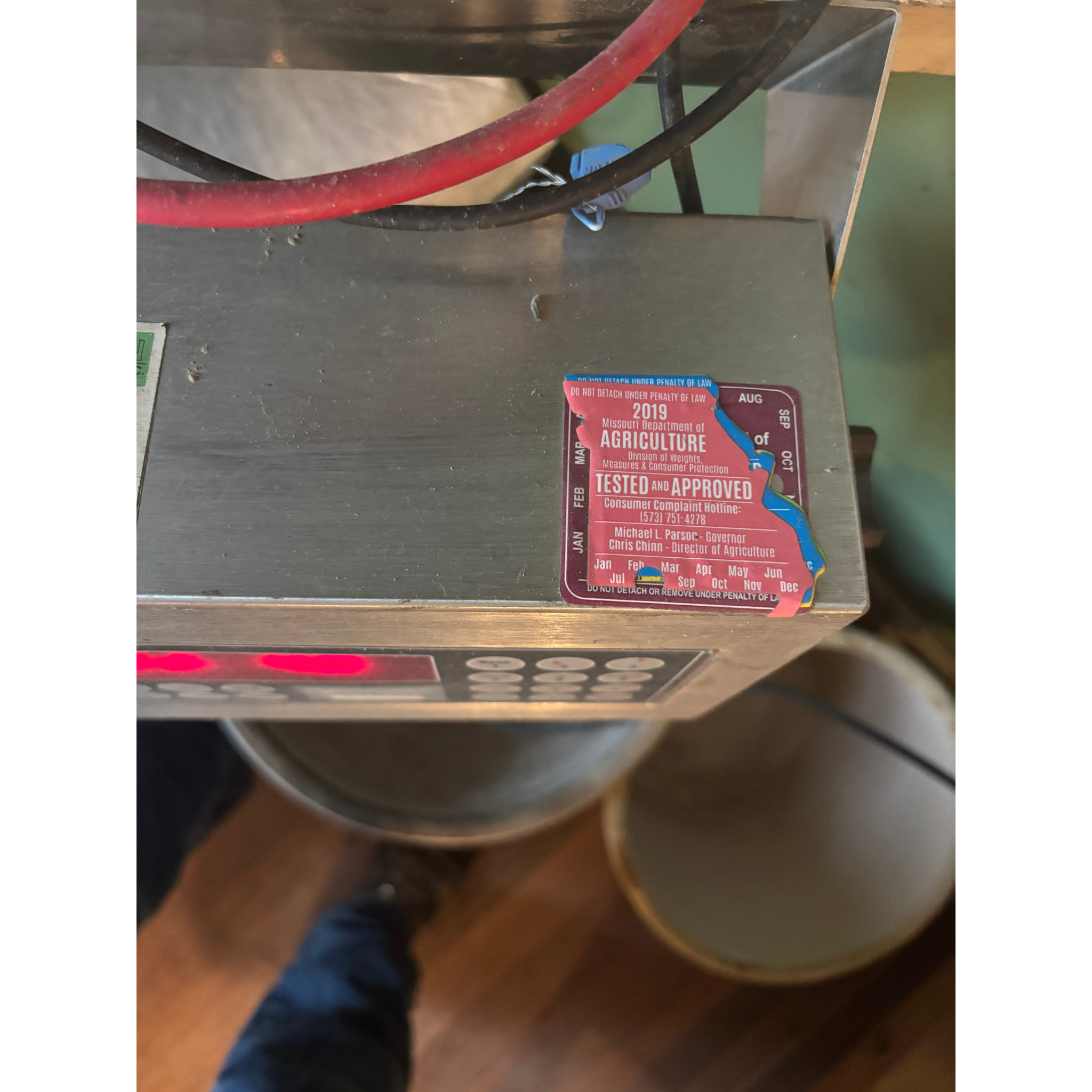 Used Mid America TS7010 Steel Deck Truck Scale - MO