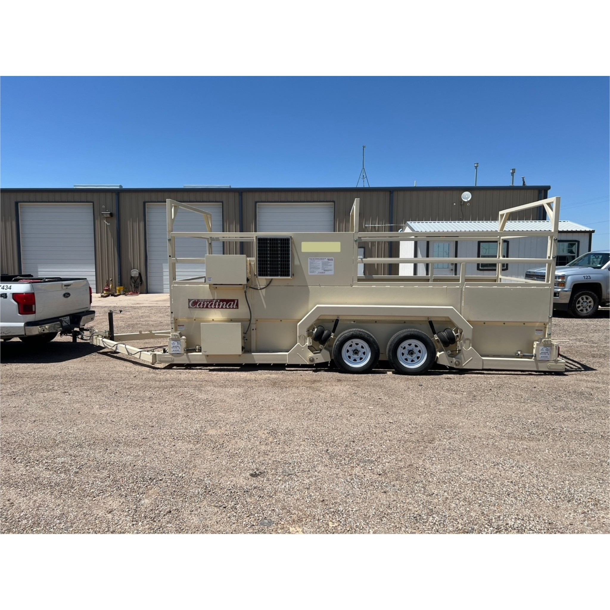 Used 2022 Cardinal Weight Wrangler LSM2018-MWC225P Mobile Livestock Scale - For Sale In Texas