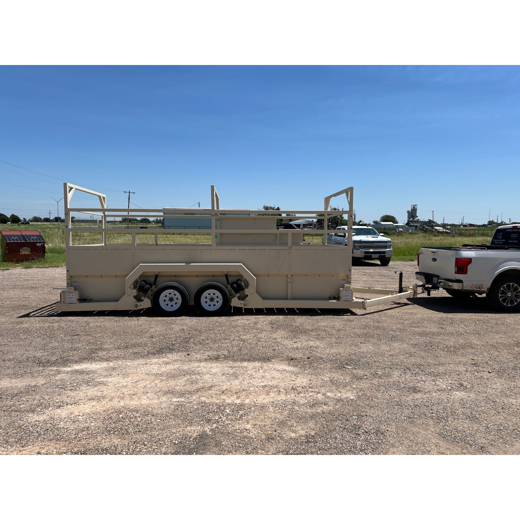 Used 2022 Cardinal Weight Wrangler LSM2018-MWC225P Mobile Livestock Scale - For Sale In Texas