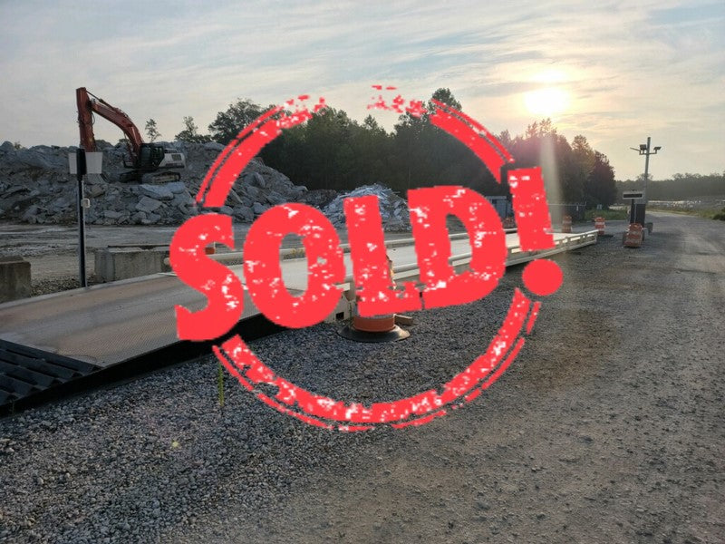 Used Cardinal Portable Truck Scale Package w/Ramps, 70'x11' - For Sale in Virginia