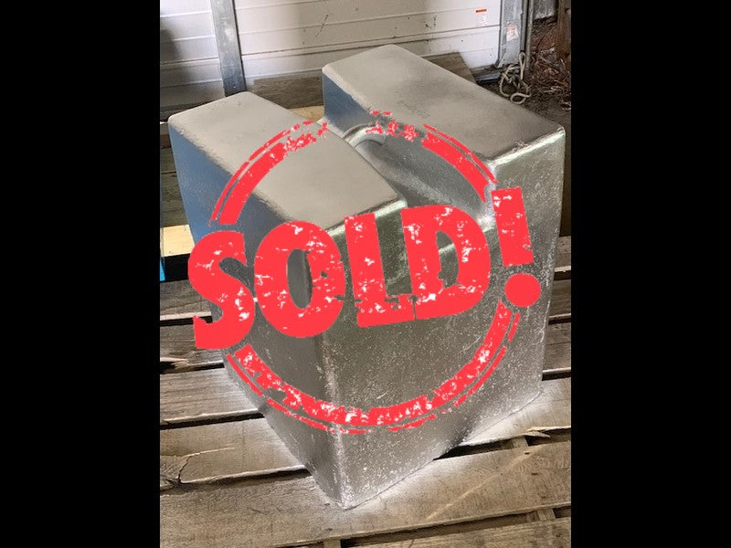 Used 2,500 lb Block Test Weights, Class F - For Sale in New York - 2 Available