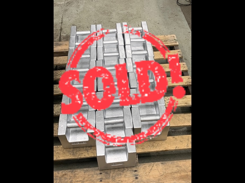 Used 50 lb Grip Handle Test Weights, Class F - For Sale in New York - 30 Available