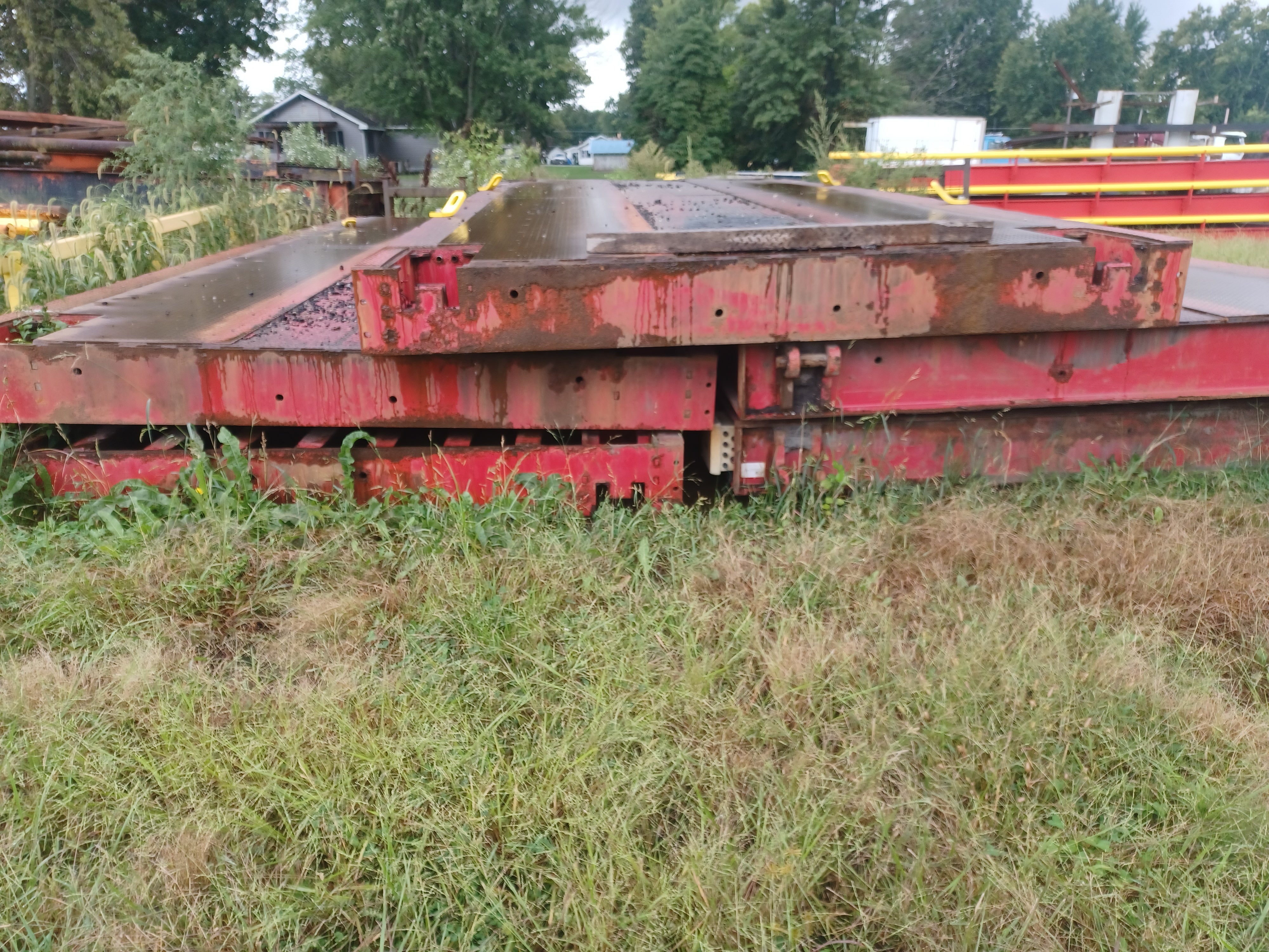 Used Rice Lake OTR Steel Deck Truck Scale, 120 x 10 - For Sale in Indiana