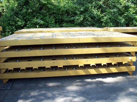 Like New Division Systems 26 x 26 Steel Deck Caster/Cargo Scales, 3 Available - For Sale in Ohio